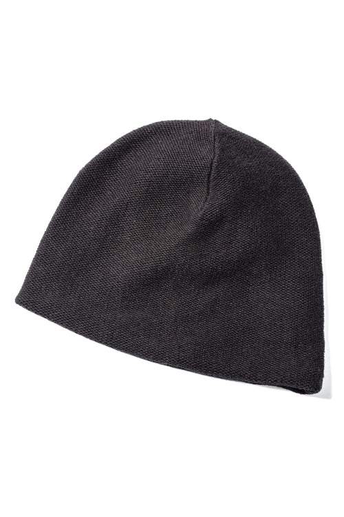 Knit cap cotton / cashmere Chocolate - DEVOA