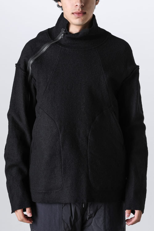 Fulling Pullover Jacket Black - The Viridi-anne