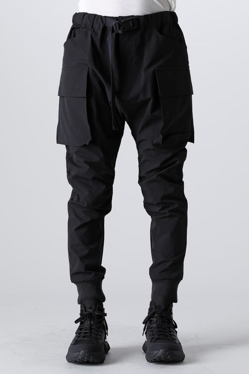 Water Repellency Cargo Pants Black - The Viridi-anne