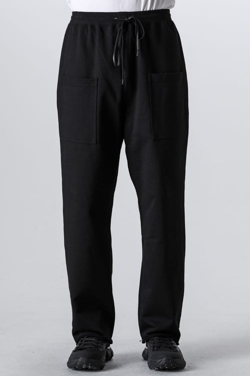 Sweat Wide Pants Black - The Viridi-anne