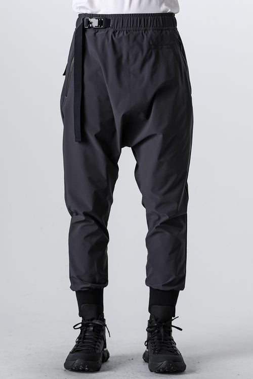 Water-Repellent Ribed Pants  Dark Gray - The Viridi-anne