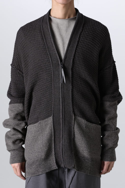 7G Knit Cardigan Gray - The Viridi-anne