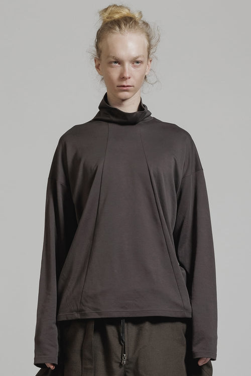 Smooth Turtleneck T-Shirt - The Viridi-anne