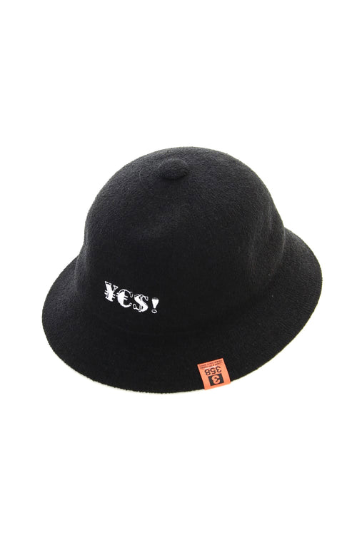 ¥€$ Bell Hat Black - MIHARAYASUHIRO