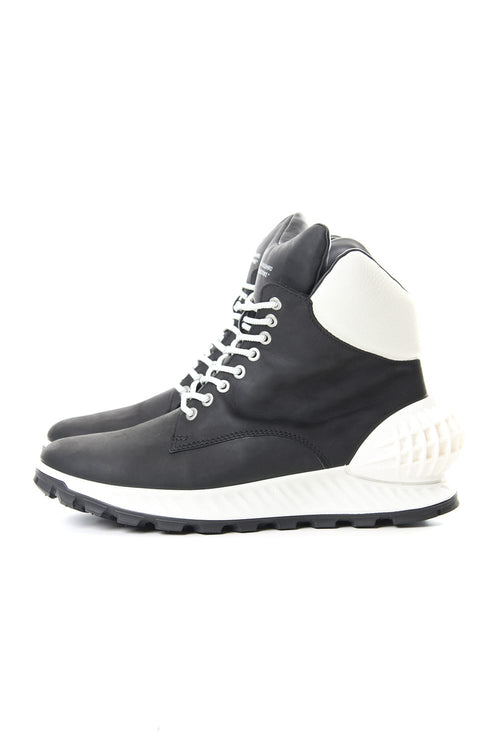 ECCO SHOES COLLABORATION SNEAKER BOOTS Black White - MIHARAYASUHIRO