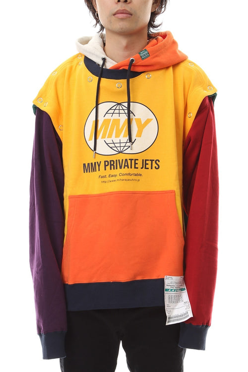 Removable hoodie Multi - MIHARAYASUHIRO