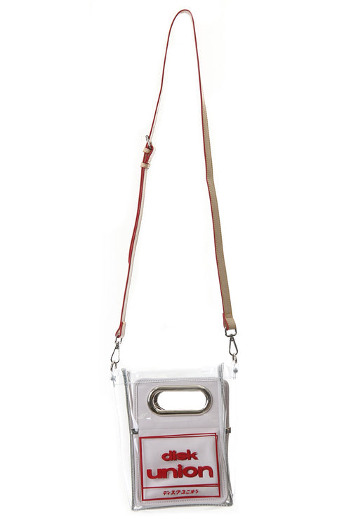 Disk union pvc Mini bag White - MIHARAYASUHIRO