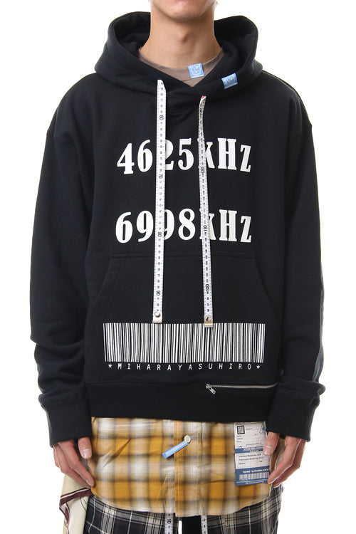 Shirt Layer Zip Slit Hoodie - MIHARAYASUHIRO