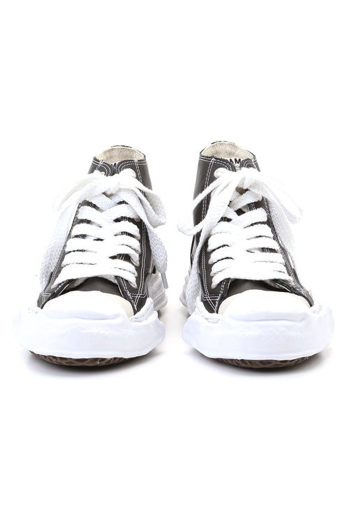 Original sole Toe cap sneaker HI leather Black - MIHARAYASUHIRO