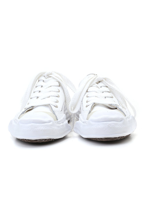 Original sole Toe cap sneaker LOW leather White - MIHARAYASUHIRO