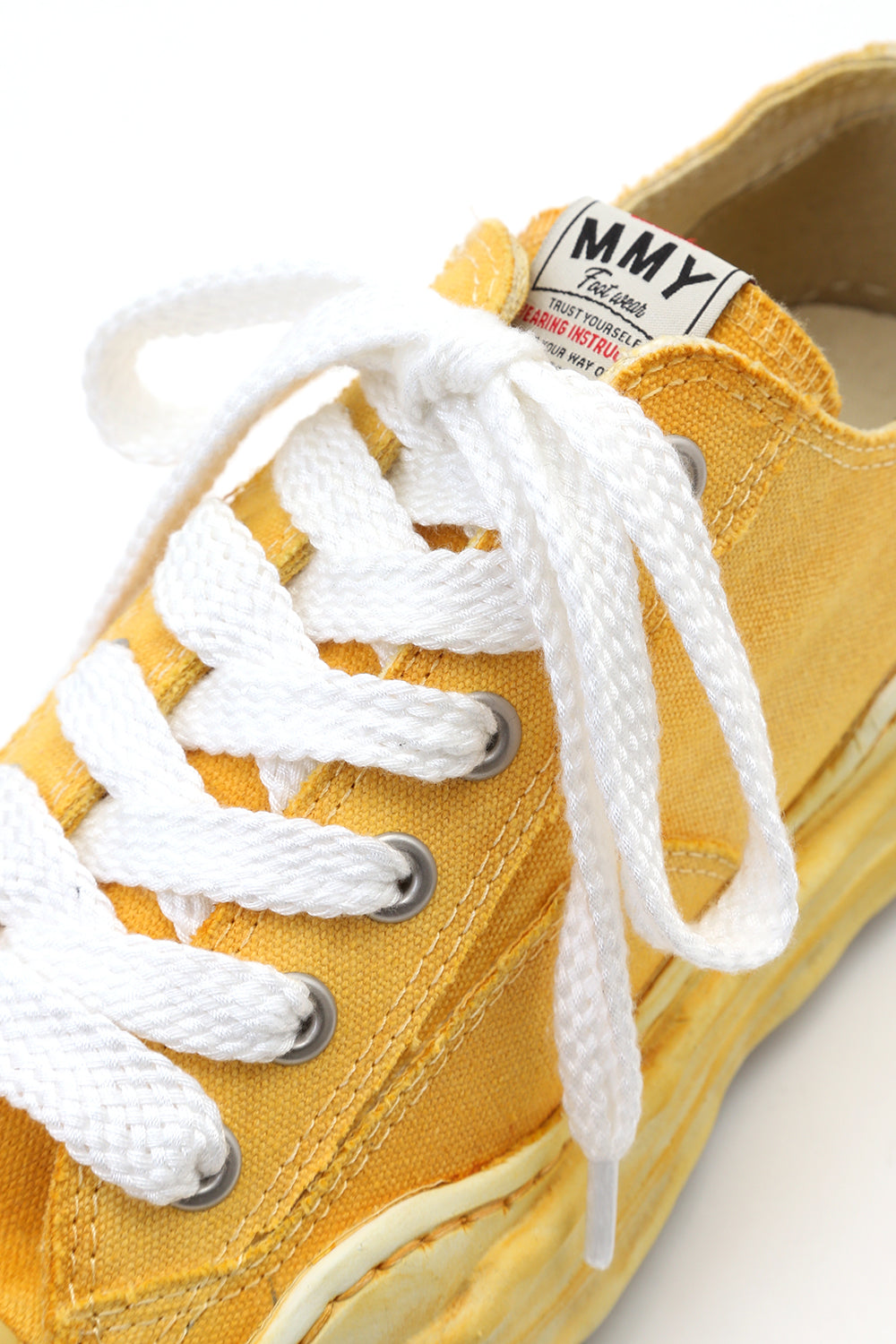 mihara-yasuhiro-a05fw706-yellow | Original sole Toe cap sneaker 