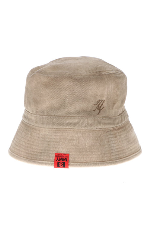 Over dyed Hat Beige - MIHARAYASUHIRO