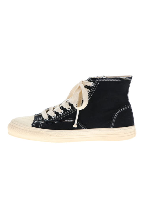 Past Sole Hi Top Sneaker Black - General Scale Maison MIHARAYASUHIRO