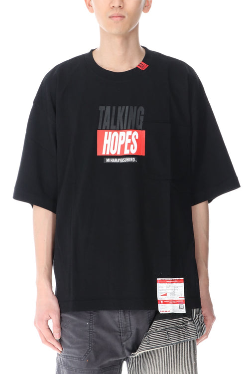 HOPES printed T-shirt Black - MIHARAYASUHIRO