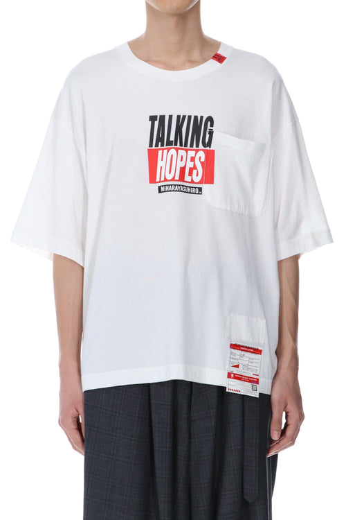 HOPES printed T-shirt White - MIHARAYASUHIRO