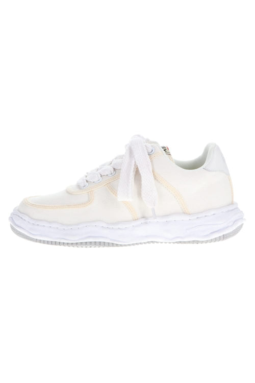 -WAYNE low- original sole canvas Low-Top sneakers White - MIHARAYASUHIRO