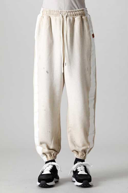 Side painted pants White - MIHARAYASUHIRO