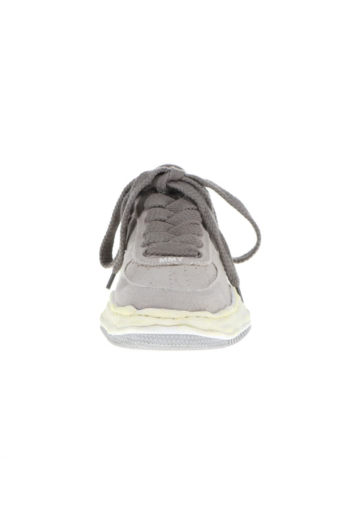 -WAYNE Low- Original sole washed canvas Low-Top sneakers Gray - MIHARAYASUHIRO