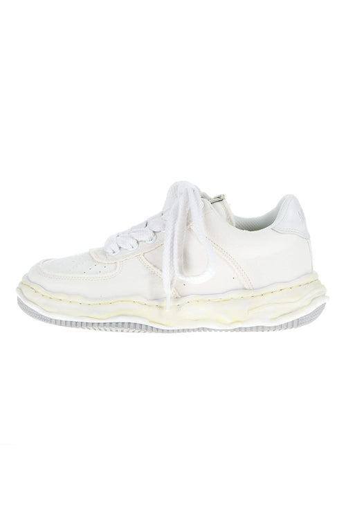 -WAYNE Low- Original sole washed canvas Low-Top sneakers White - MIHARAYASUHIRO