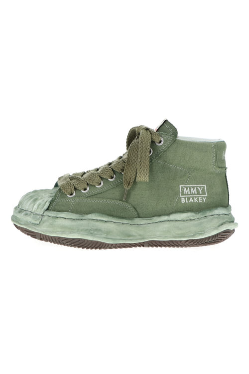 -BLAKEY High- Original STC sole over dyed canvas High-Top sneakers Green - MIHARAYASUHIRO