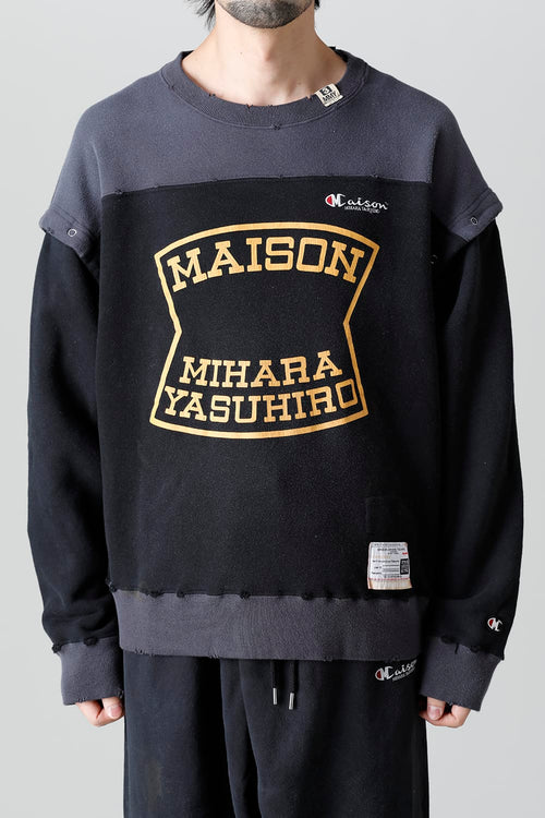 Removable pullover  Black - MIHARAYASUHIRO