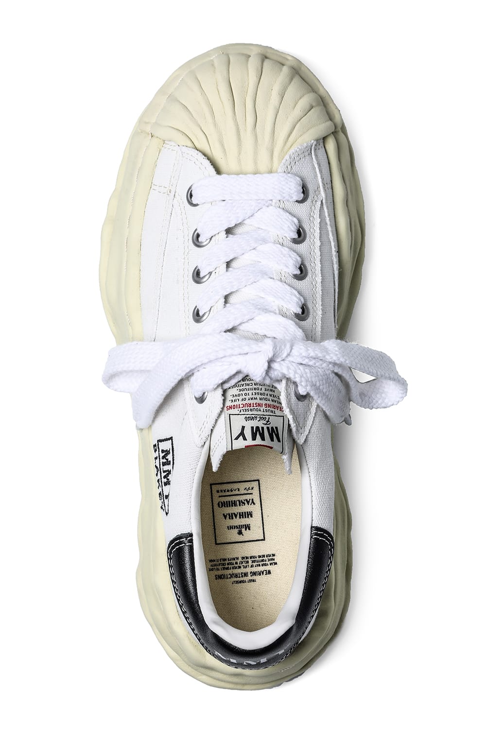 A09FW732-White | BLAKEY Original sole canvas Low-Cut sneakers