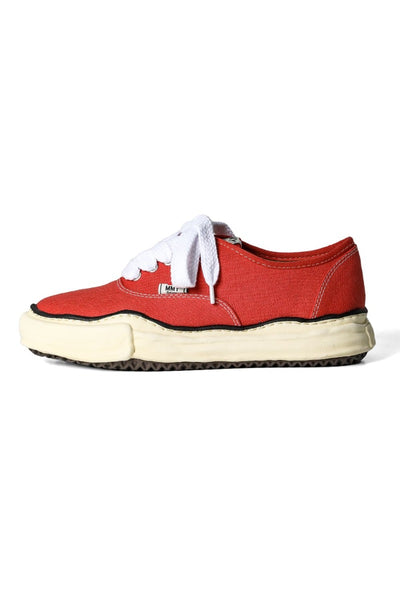 BAKER Original sole canvas Low-Top sneakers Vintage like Sole Orange - MIHARAYASUHIRO