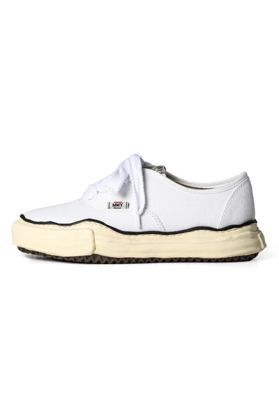 BAKER Original sole canvas Low-Top sneakers Vintage like Sole White - MIHARAYASUHIRO
