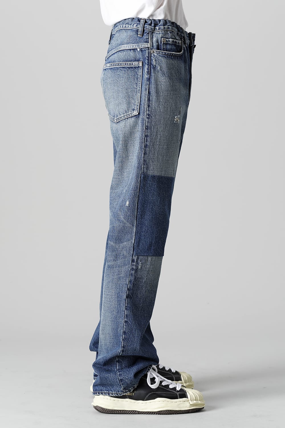 A09PT022 | Combined Denim Pants | MIHARAYASUHIRO | Online Store