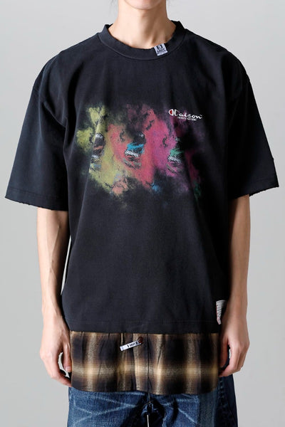 Shirt layered Tee - MIHARAYASUHIRO