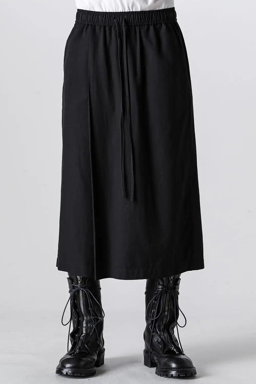 Rayon/Cotton Cloth Wide Pants - JULIUS