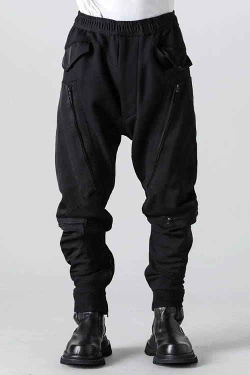 Cotton Sweat Long Zip Pants - JULIUS