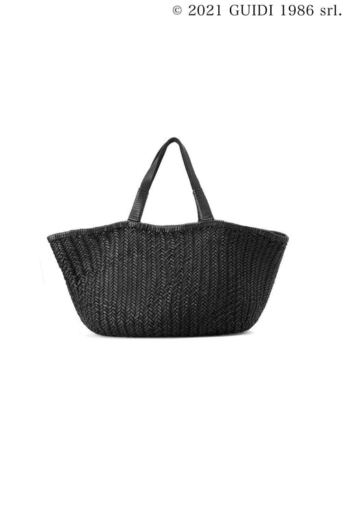 AN3 - Woven Basket Shopper Bag - Guidi