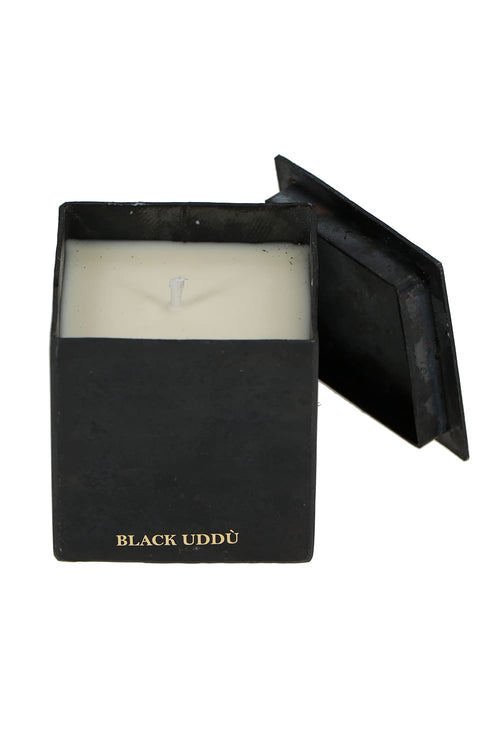 Black Uddu - Block Candle Square - MAD et LEN