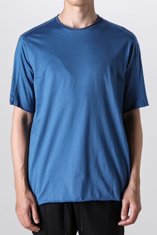 Sea Island cotton Short Sleeve T-shirt Blue - ware