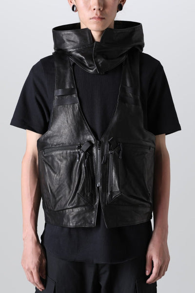 Tactical Leather Cargo Vest - CIVILIZED