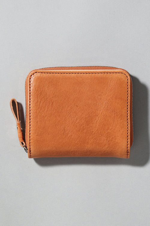 Tower half Wallet - Cow mineral  N.Brown - cornelian taurus