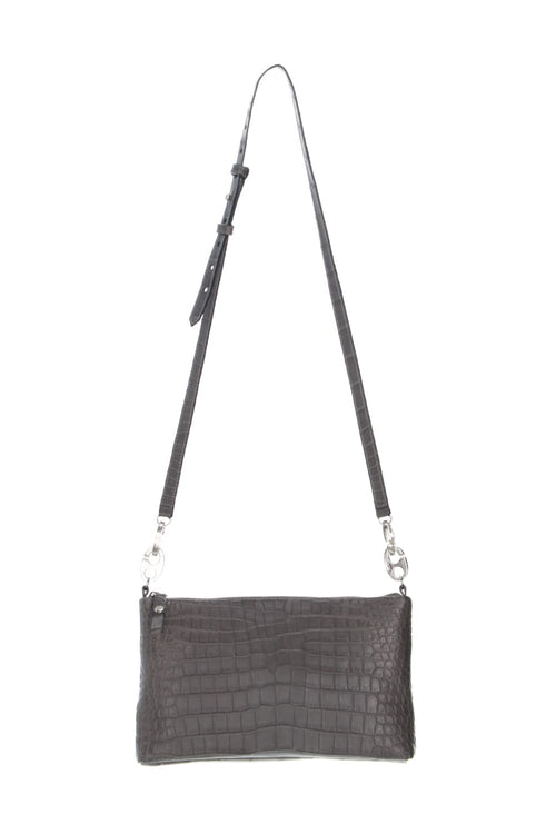 1tone pouch shoulder - Crocodile Gray - cornelian taurus