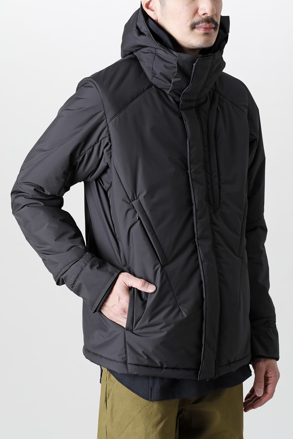 Survival Hood Jacket Black