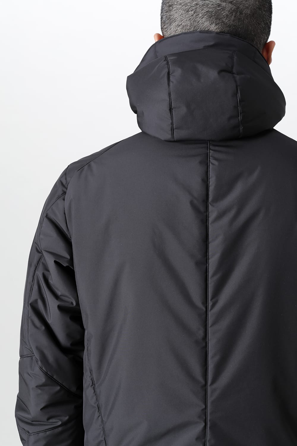 CV10-0010 | Survival Hood Jacket Black | CIVILIZED | Online Store 
