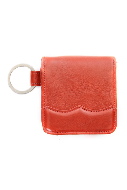 Wing Tip Coin Case Orange - MIHARAYASUHIRO