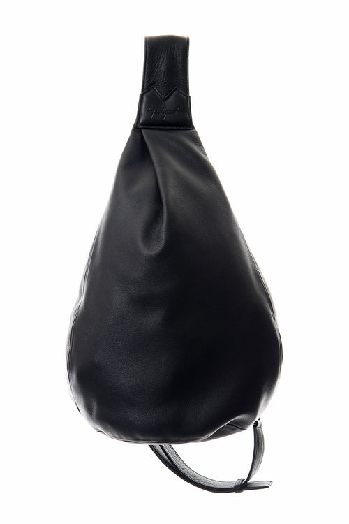 Tuck One Shouleder Bag M Soft Shrink Leather - Discord Yohji Yamamoto