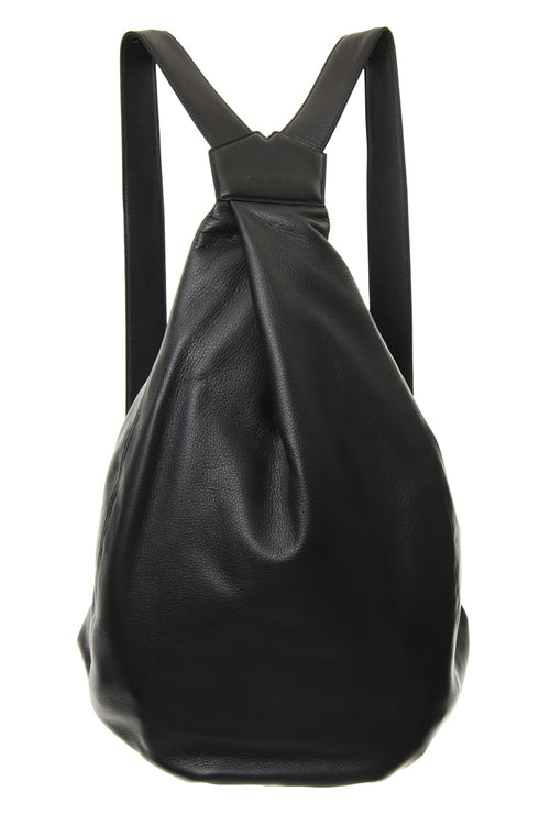 Tuck Back Pack BIG Soft Leather - DH-I09-790 - Discord Yohji Yamamoto