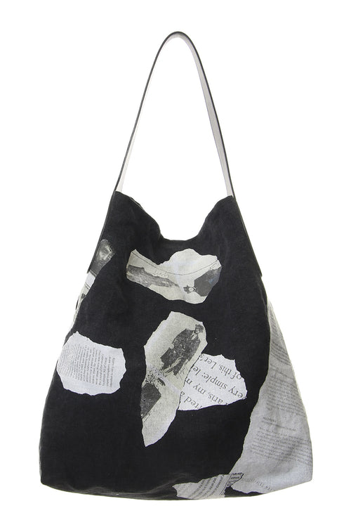 BIG One shoulder Tote bag - DH-I56-358 - Discord Yohji Yamamoto