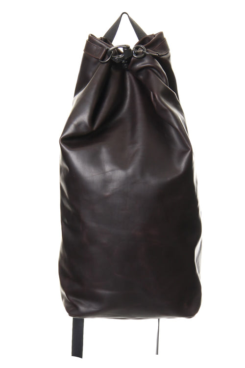 Backpack Guidi Calf Leather - Deep Red - DEVOA