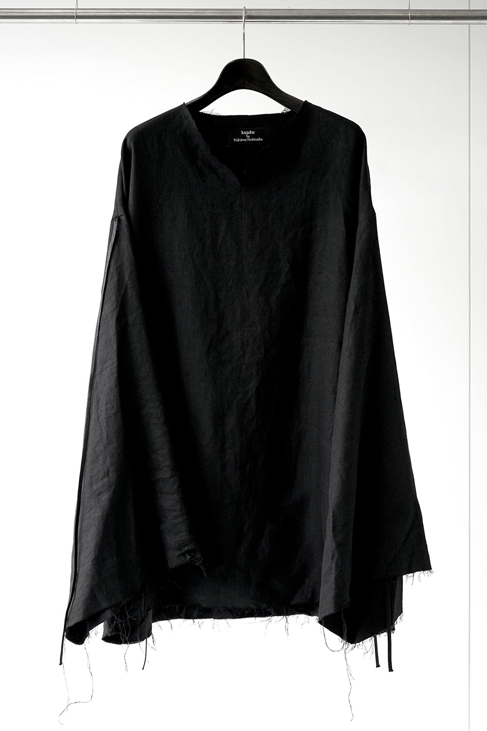 kujaku 2022SS  enbaku pullover blackシャツ