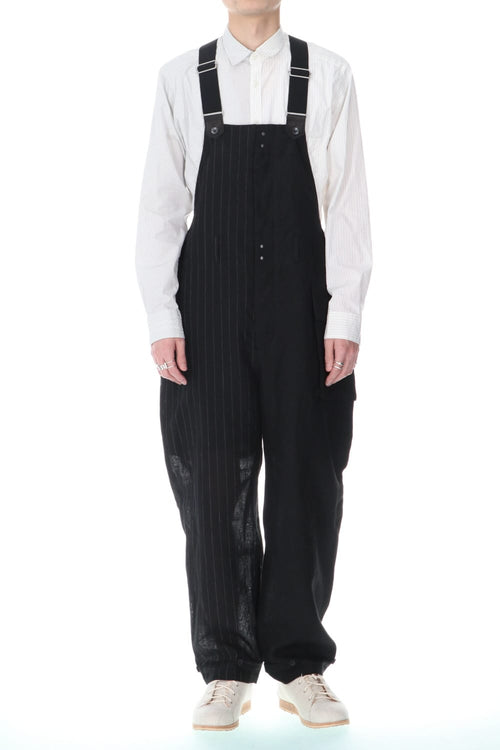 Stripe Paneled Overall - DUELLUM