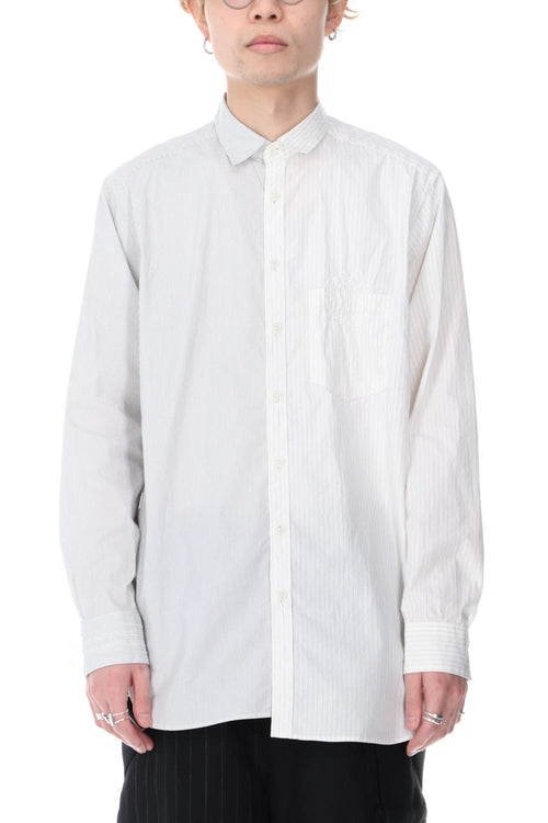 Stripe Paneled Shirts - DUELLUM