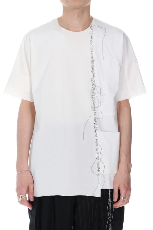 Hand Stitch Side Pocket T-shirts - DUELLUM