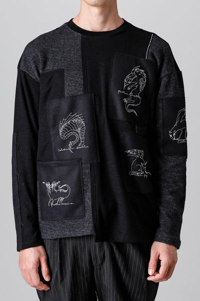 Patched Beasts Sweater - DUELLUM